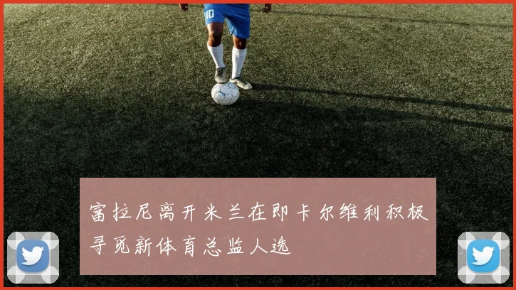 富拉尼离开米兰在即卡尔维利积极寻觅新体育总监人选